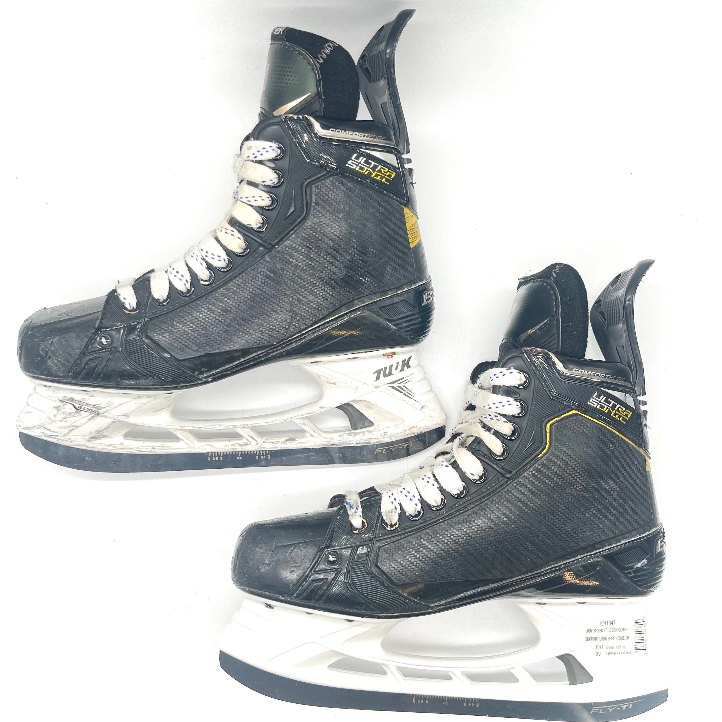 Patins de hockey Bauer Supreme Ultrasonic Pro Stock d'occasion - Taille 9D